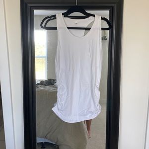 Athleta White Tank Top size Medium